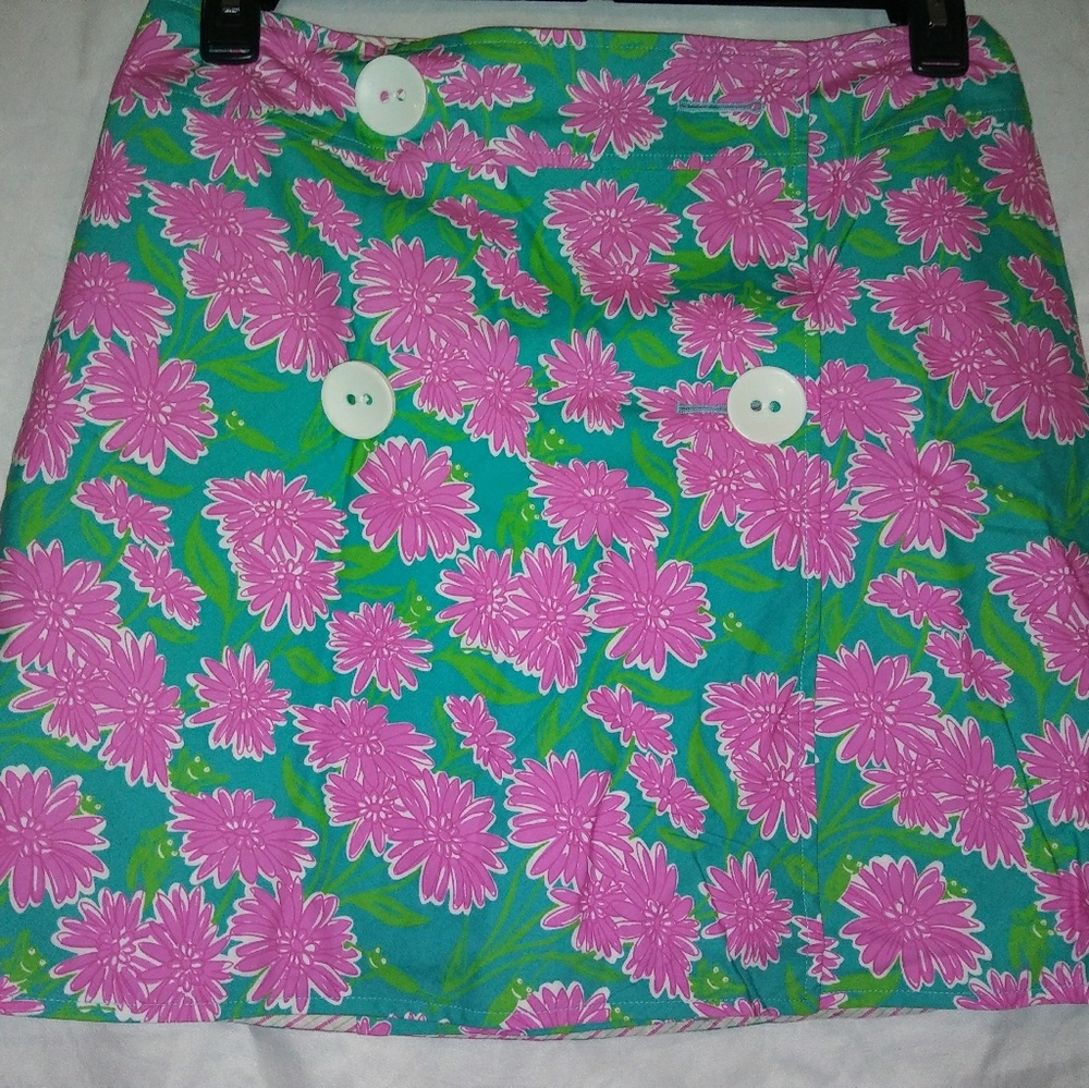 Lilly Pulitzer Georgie Skirt Reversible sz 6